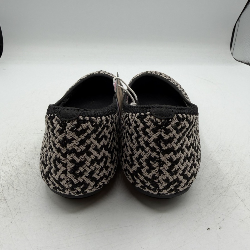 Skechers Cleo Point Chic Allure Ballet Flats Womens 8.5 Black Knit Shoes 159327 - Picture 8 of 11